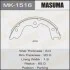 Колодка тормозная барабанная MASUMA MK1516 (фото 1)