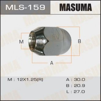 Гайка колеса MASUMA MLS159