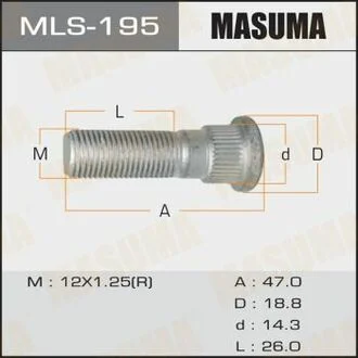 Шпилька колісна MASUMA MLS195