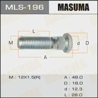Шпилька колісна MASUMA MLS196