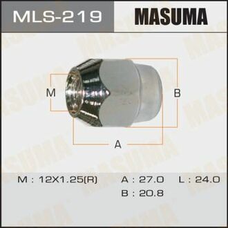 Гайка колесная MASUMA MLS219