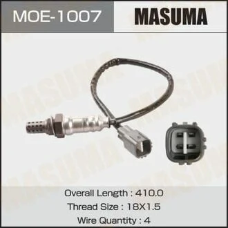 Датчик кислородный, 4RUNNER, CROWN, LX470 / 3RZFE, 2UZFE, 1GFE MASUMA MOE1007