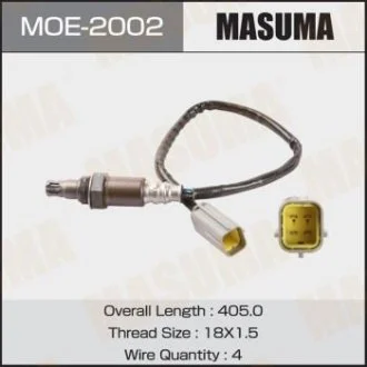 Датчик кислорода (лямбда-зонд) Nissan X-Trail (07-10) / Renault Koleos (08-16) MASUMA MOE2002