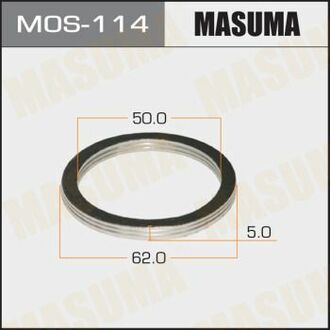 Кольцо глушителя 50 х 62 MASUMA MOS114