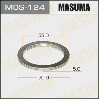 Кольцо глушителя 55 х 70 MASUMA MOS124