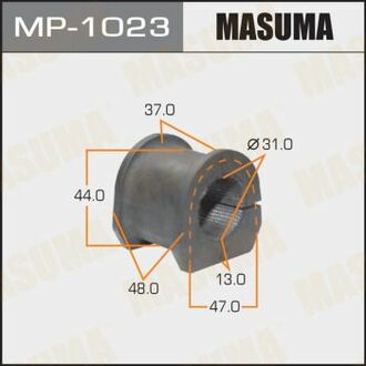 Втулка стабілізатора переднього Mitsubishi Montero (06-10), Pajero (06-10) (Кратно 2 шт)) MASUMA MP1023 (фото 1)