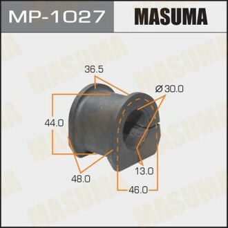 Втулка стабілізатора /front/ PAJERO/ V63W, V65W, V68W, V73W, V78W [уп.2] MASUMA MP1027 (фото 1)