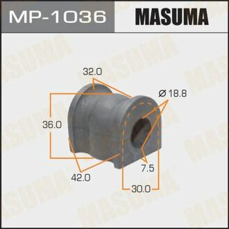 Втулка стабілізатора /задн. ATENZA/ GGEP, GYEW MASUMA MP1036 (фото 1)