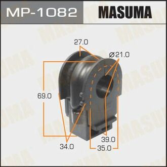 Втулка переднього стабілізатора MASUMA MP1082 (фото 1)