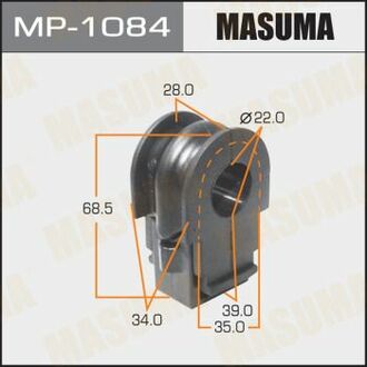 Втулка стабілізатора переднього Nissan Qashqai (15-), X-Trail (07-) (Кратно 2 шт)) MASUMA MP1084 (фото 1)