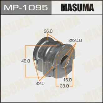 Втулка стабілізатора задн. TEANA, MURANO 08- [уп.2] MASUMA MP1095 (фото 1)