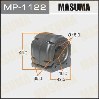 Втулка стабилизатора /rear/ CX-5 11- [уп.2] MASUMA MP1122 (фото 1)