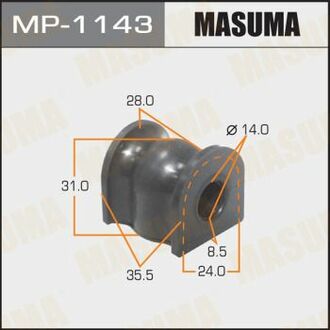 Втулка стабілізатора задн. ACCORD/ CL7 MASUMA MP1143 (фото 1)