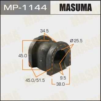 Втулка стабилизатора переднего Honda Accord (08-13) (Кратно 2 шт) MASUMA MP1144 (фото 1)