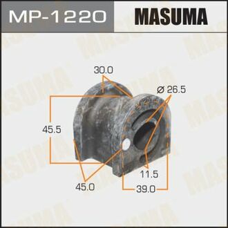 Втулка стабілізатора перед. ACCORD [уп.2] MASUMA MP1220 (фото 1)