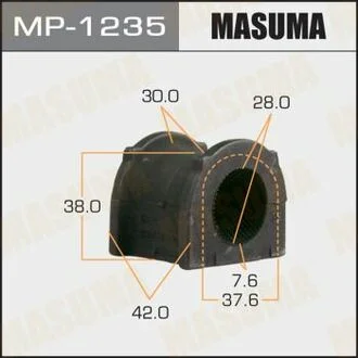 Втулка стабілізатора MASUMA MP1235 (фото 1)