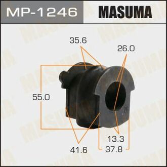 Втулка стабілізатора задн. PATHFINDER, MURANO R52R, Z52R [уп.2] MASUMA MP1246 (фото 1)