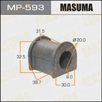 Втулка стабілізатора перед.задн./ Corona #T19#,21# / Dyna LY228, 270 MASUMA MP593