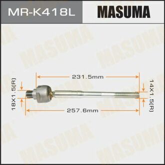 Рульова тяга MASUMA MRK418L (фото 1)