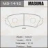 Колодка тормозная задн TOYOTA LAND_CRUISER 200 (MS1412) MASUMA