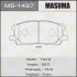 Колодка гальмівна передня Lexus RX 300, 330, 350 (04-08) MASUMA MS1497 (фото 1)