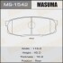 Колодка тормозная задняя Toyota Land Cruiser (09-), Tundra (07-) MASUMA MS1542 (фото 1)