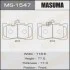 Колодка тормозная (MS1547) MASUMA