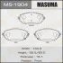 Тормозные колодки Auris/Corolla 2012-- MS1904