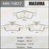Колодки дисковые MASUMA  YARIS/ NLP90L, SCP90L, NLP130L rear   (1/12) MS1907