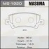 Колодки дисковые COROLLA/ CDE120, NDE120, ZZE12# rear (1/12) MASUMA MS1920 (фото 1)