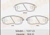 Колодка тормозная передняя Nissan Juke (10-), Primera (01-05), Teana (03-14), Tida (07-)/ Suzuki SX 4 (06-14) (MS2201) MASUMA