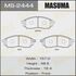 Колодка тормозная передняя Infiniti FX 35 (05-10)/ Nissan Murano (04-16), Pathfinder (05-14)/ Renault Koleos (08-) (MS2444) MASUMA