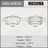 Колодки дисковые PRIMERA/ P12E rear (1/12) MASUMA MS2902 (фото 1)