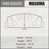 Колодка гальмівна задня Mazda 6 (02-12) (MS5203) MASUMA