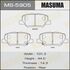 Колодка тормозная задняя Mazda 6 (12-16)/ Mitsubishi ASX (12-14), Outlander (12-) (MS5905) MASUMA
