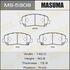 Колодка тормозная передняя Mazda CX-5 (11-) (MS5908) MASUMA