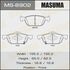 Колодки дисковые MASUMA  ACCORD/V2000, V22000 front (1/6) MS8902