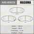 Колодки дисковые MASUMA  CR-V/RE3.RE4 front (1/8) MS8903