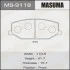 Колодка тормозная (MS9118) MASUMA