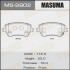 Колодки дисковые SWIFT/ RS413, RS415, RS416 front (1/12) MASUMA MS9902 (фото 1)