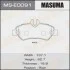 Колодки тормозные задн MERCEDES-BENZ SPRINTER MASUMA MSE0091 (фото 1)