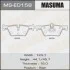 Колодки дисковые BMW 1-SERIES (F21), 3-SERIES (F30) rear (1/6) MASUMA MSE0158 (фото 1)