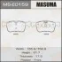 Колодки дисковые BMW 1-SERIES (F21), 3-SERIES (F34) front (1/6) MASUMA MSE0159 (фото 1)