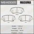 Колодки тормозные передн HYUNDAI i20 (14-21), KIA CEED (12-20) MASUMA MSK0025 (фото 1)