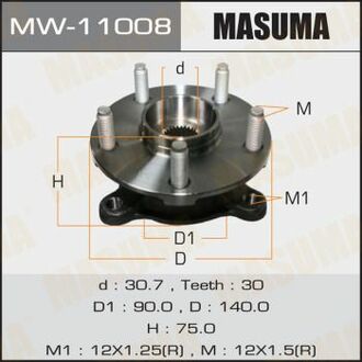 Маточина колеса MASUMA MW11008