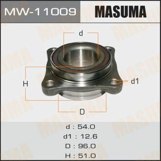 Ступичный узел front GX470/ UZJ120 MASUMA MW11009 (фото 1)