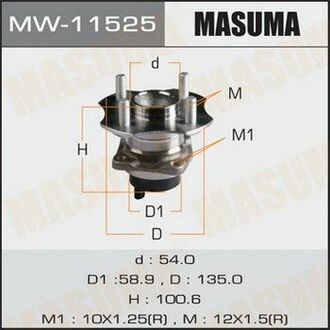 Маточина колеса MASUMA MW11525 (фото 1)