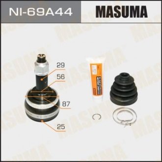 ШРУС наружный Nissan Maxima, X-Trail (00-07) (нар 29/вн 25) MASUMA NI69A44 (фото 1)