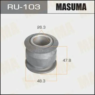 САЙЛЕНТБЛОК ЗАДНІЙ ПОПЕРЕЧНОЇ ТЯГИ Nissan Patrol (-10) MASUMA RU-103
