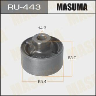 Сайлентблок переднього важеля задній MASUMA RU-443